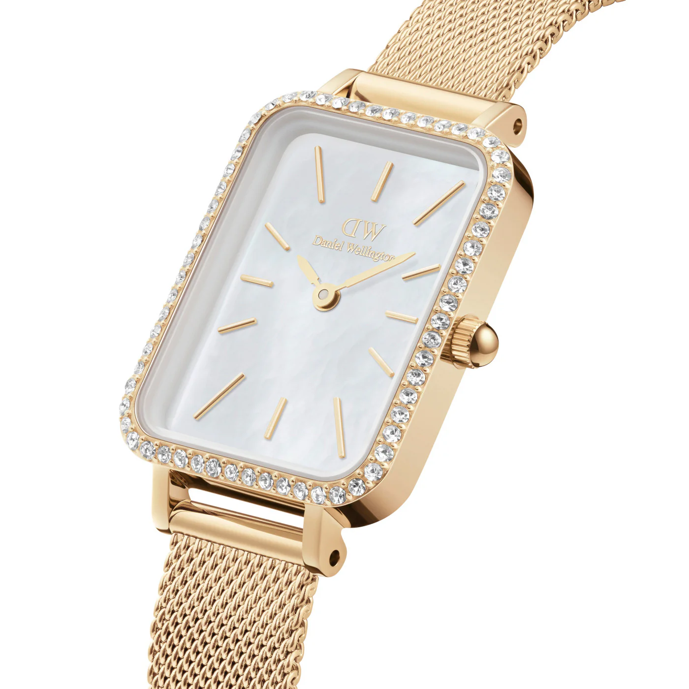 Daniel Wellington Petite Quadro Gold Watch DW00100668 - Image 5