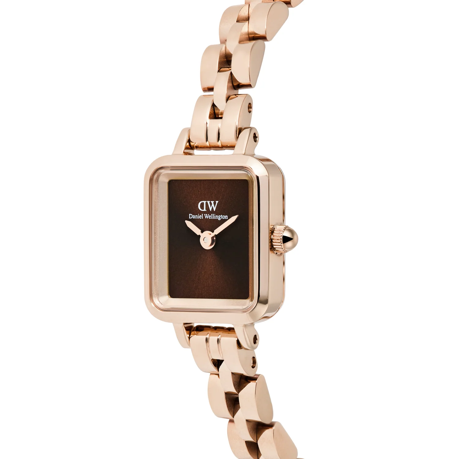 Daniel Wellington Petite & Quadro Mini Arch Amber Brown Women's Watch DW00100849 - Image 3