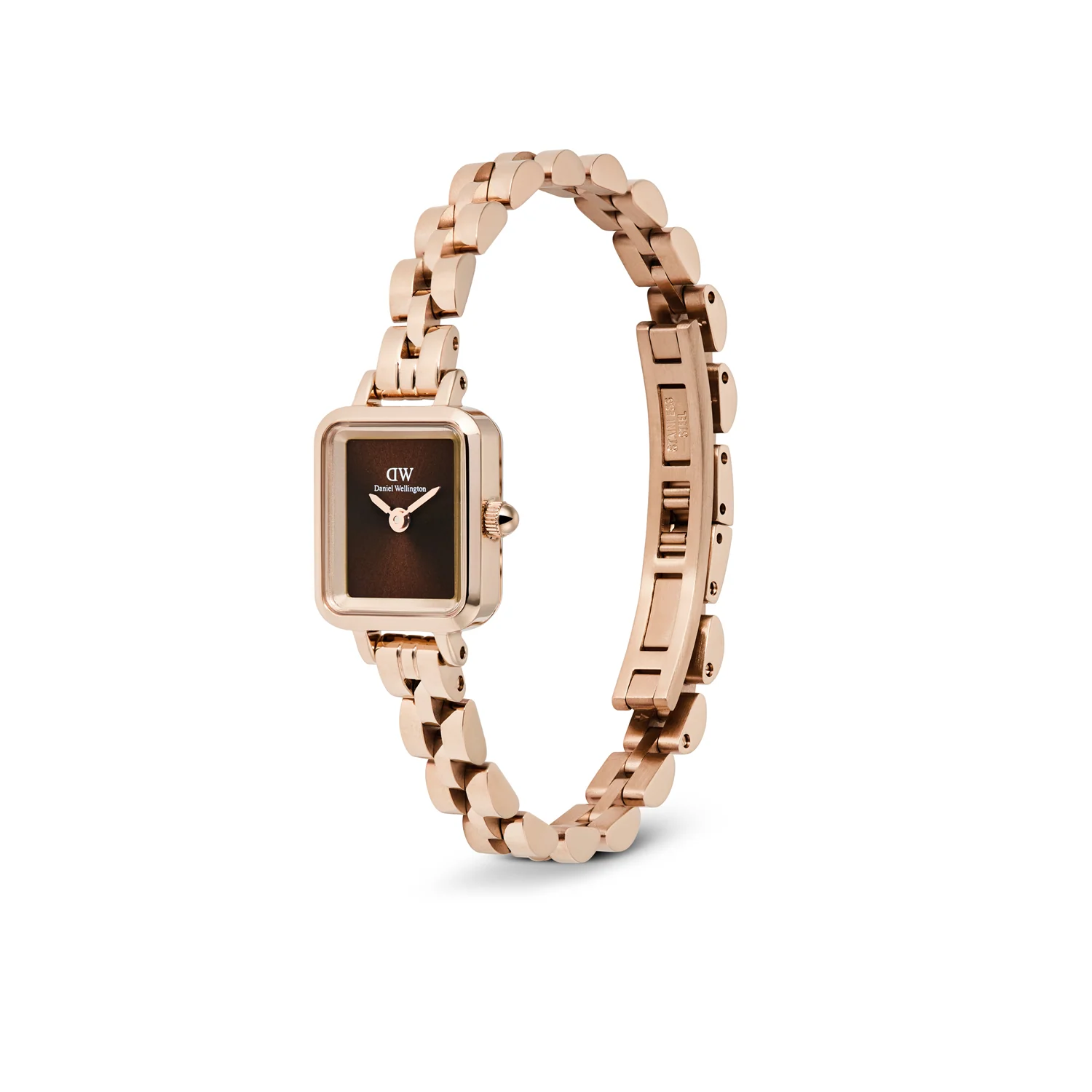 Daniel Wellington Petite & Quadro Mini Arch Amber Brown Women's Watch DW00100849 - Image 4