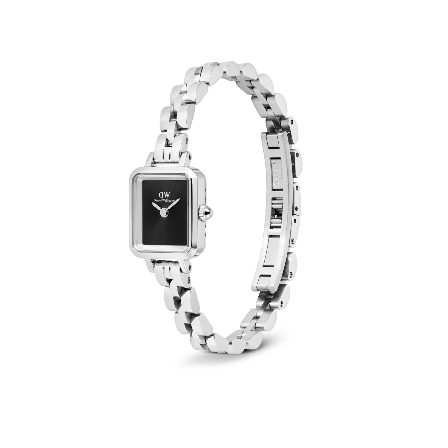 Daniel Wellington Petite & Quadro Mini Arch Black Women's Watch DW00100845 - Image 4