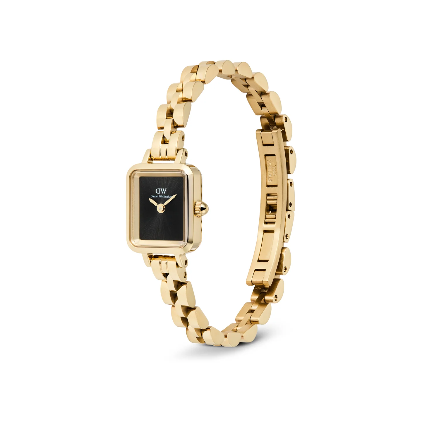 Daniel Wellington Petite & Quadro Mini Arch Black Women's Watch DW00100851 - Image 4