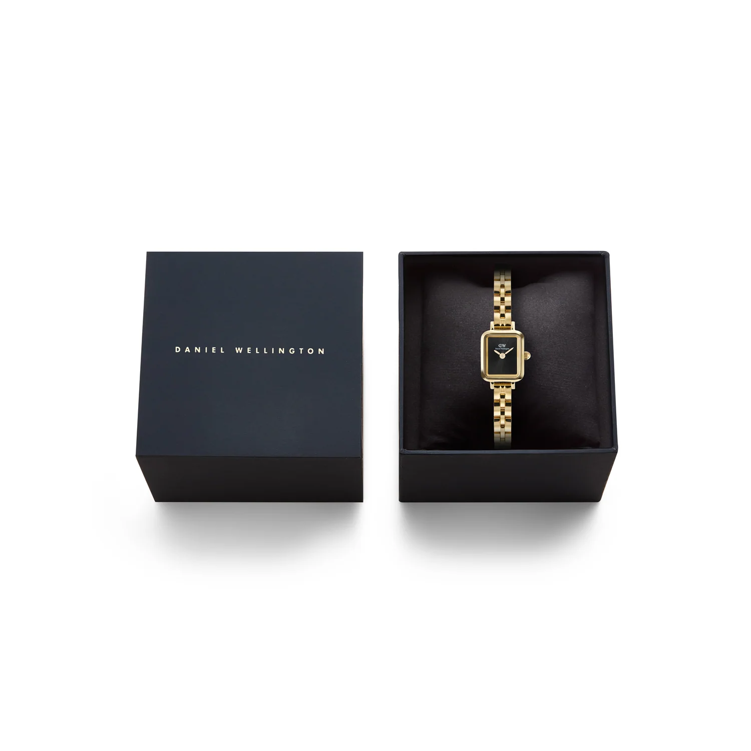 Daniel Wellington Petite & Quadro Mini Arch Black Women's Watch DW00100851 - Image 5
