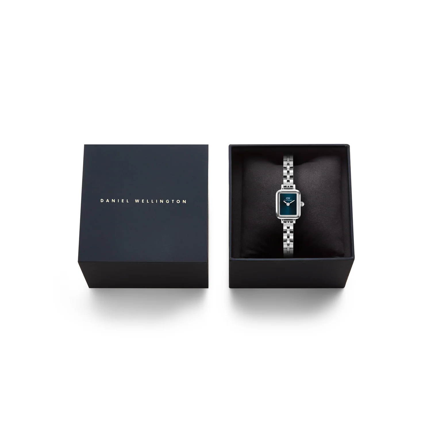 Daniel Wellington Petite & Quadro Mini Arch Blue Arctic Women's Watch DW00100846 - Image 5