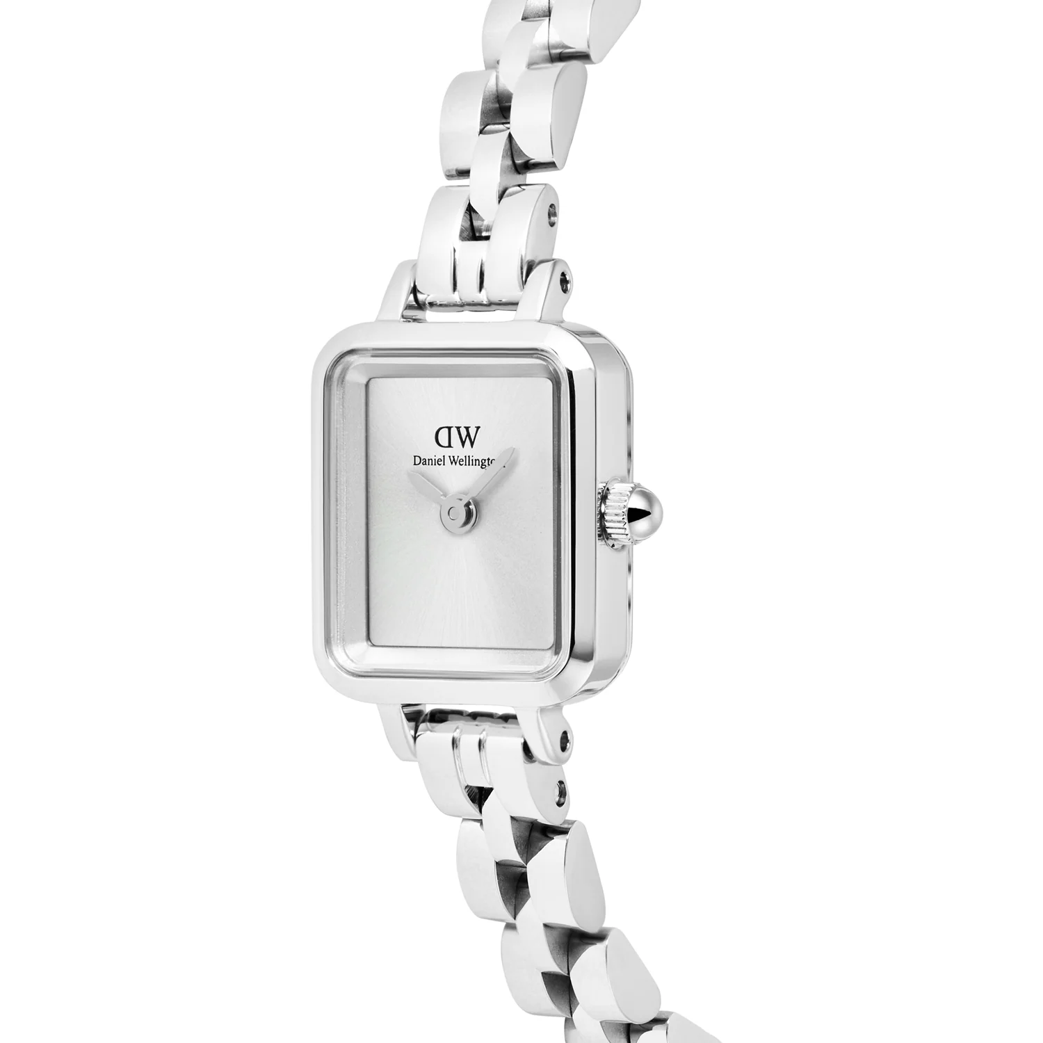 Daniel Wellington Petite & Quadro Mini Arch Silver Women's Watch DW00100844 - Image 3