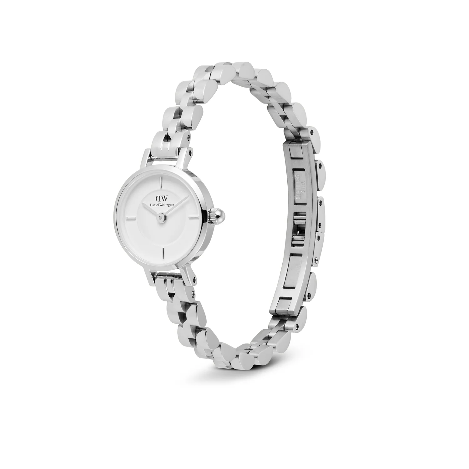 Daniel Wellington Petite & Quadro Mini Arch White Women's Watch DW00100853 - Image 4