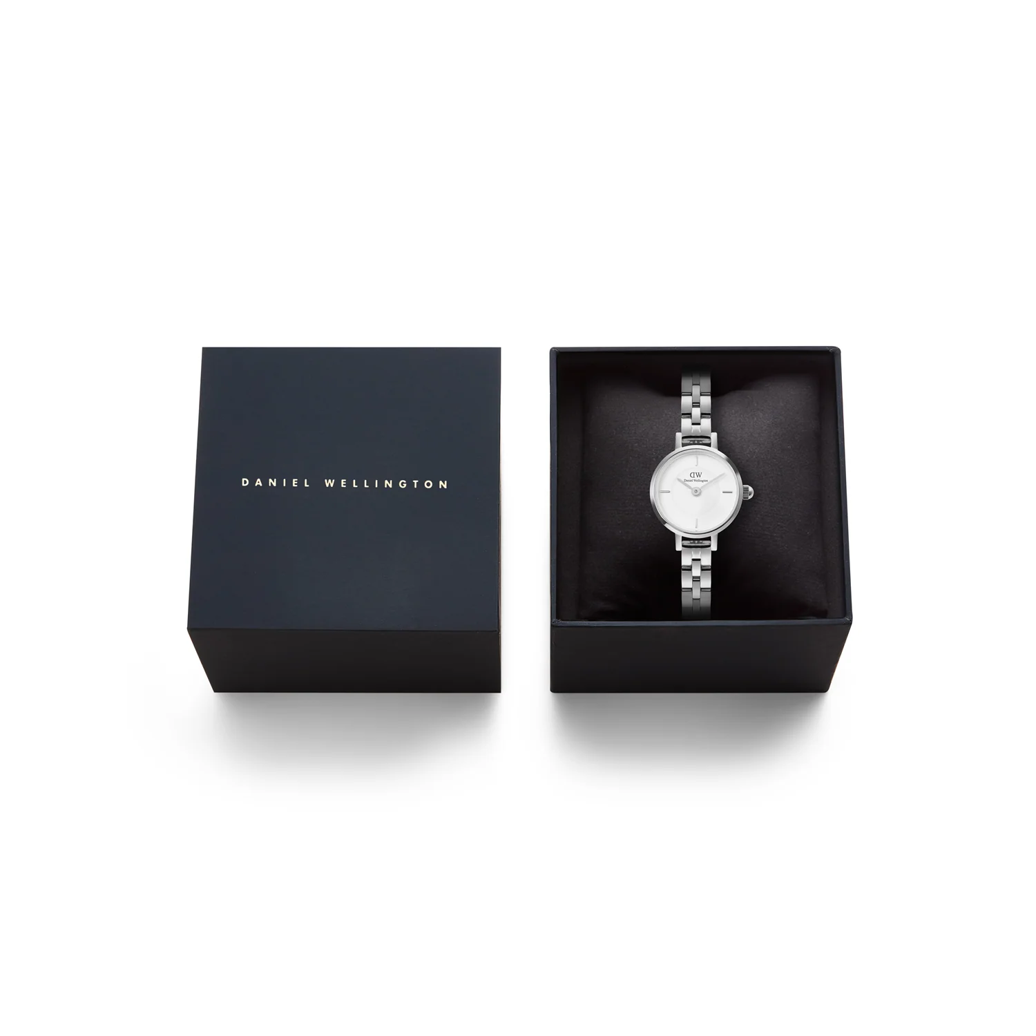 Daniel Wellington Petite & Quadro Mini Arch White Women's Watch DW00100853 - Image 5