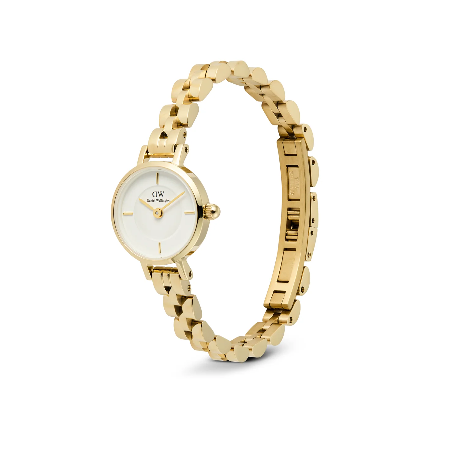 Daniel Wellington Petite & Quadro Mini Arch White Women's Watch DW00100855 - Image 4