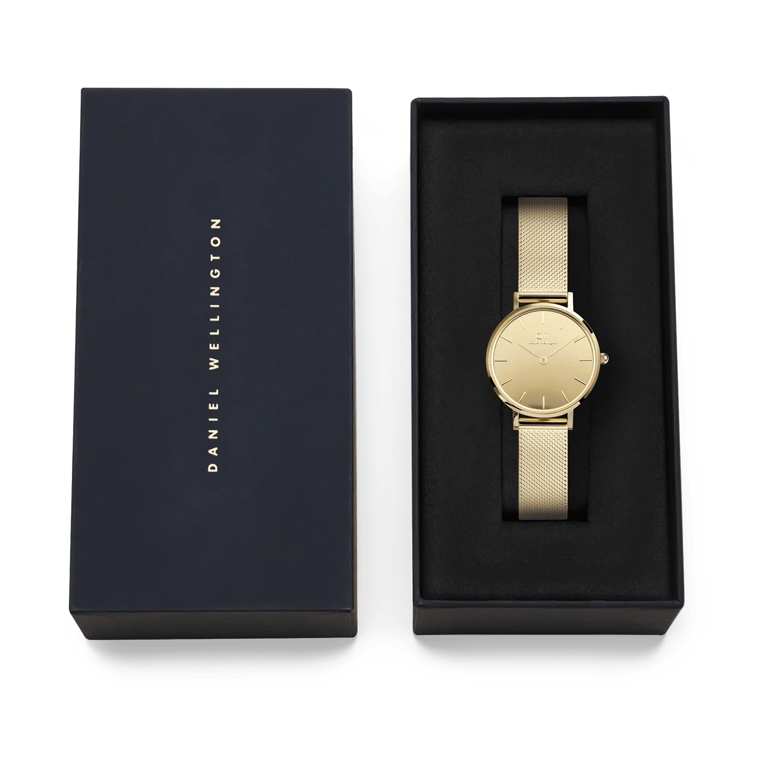 Daniel Wellington Petite&Quadro Mini Reflection Gold Women's Watch DW00100797 - Image 6