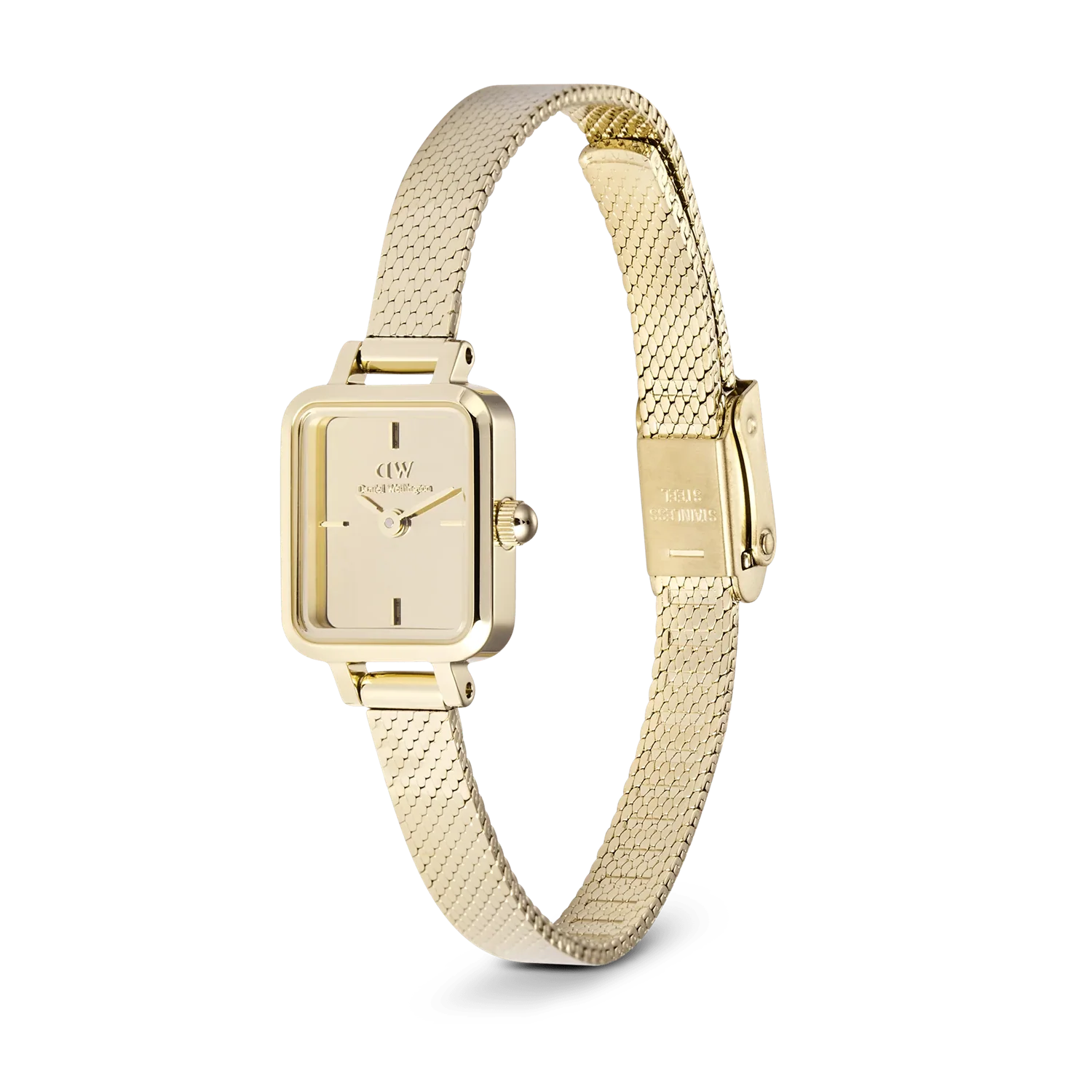 Daniel Wellington Petite&Quadro Mini Reflection Gold Women's Watch DW00100801 - Image 4