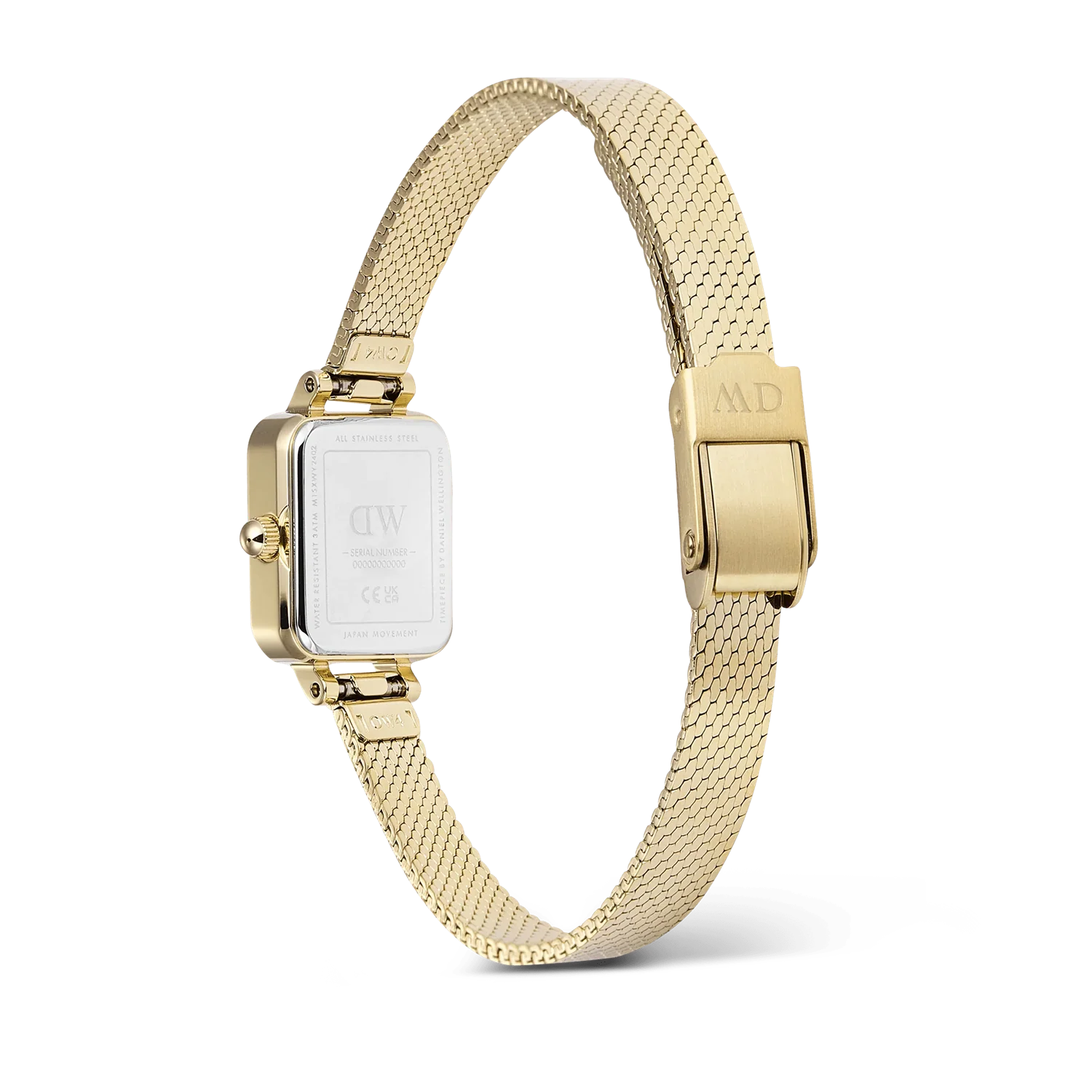 Daniel Wellington Petite&Quadro Mini Reflection Gold Women's Watch DW00100801 - Image 5