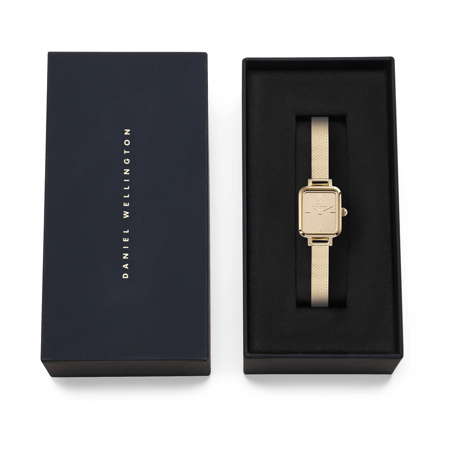 Daniel Wellington Petite&Quadro Mini Reflection Gold Women's Watch DW00100801 - Image 6