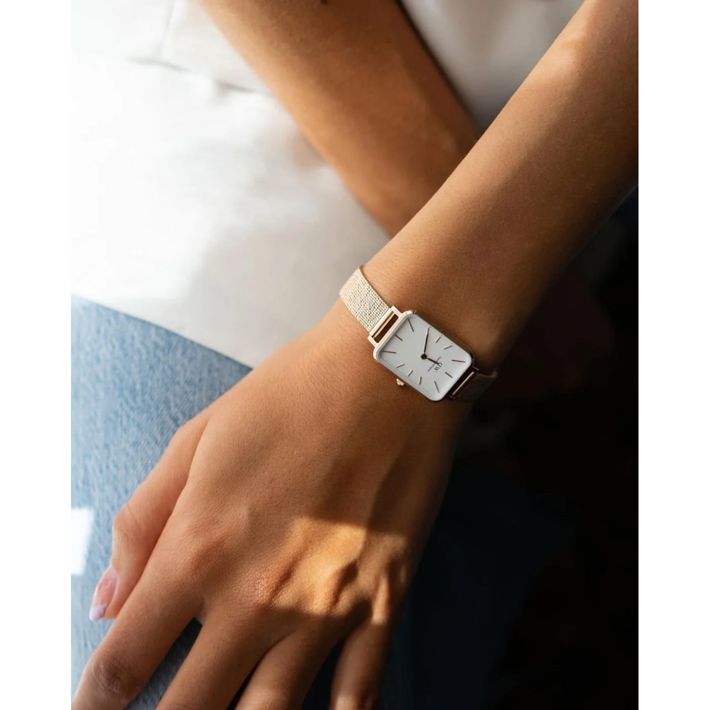 Daniel Wellington Quadro Gold Watch DW00100556 - Image 2