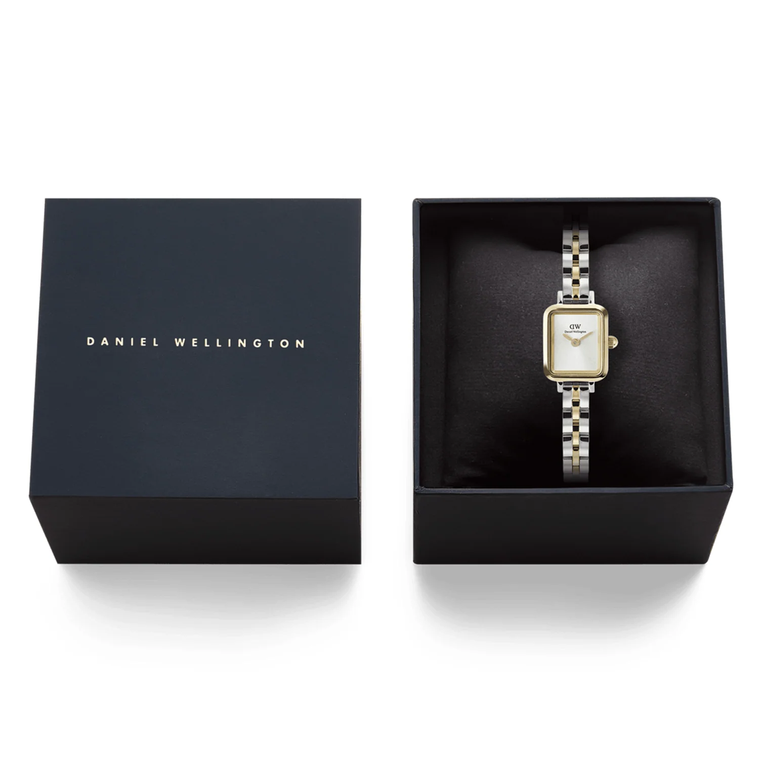 Daniel Wellington Quadro Mini Arch 3-Link Bicolor Women's Watch DW00100925 - Image 6