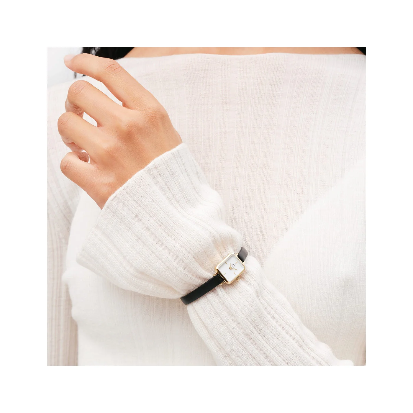 Daniel Wellington Quadro Mini Black Watch DW00100729 - Image 3