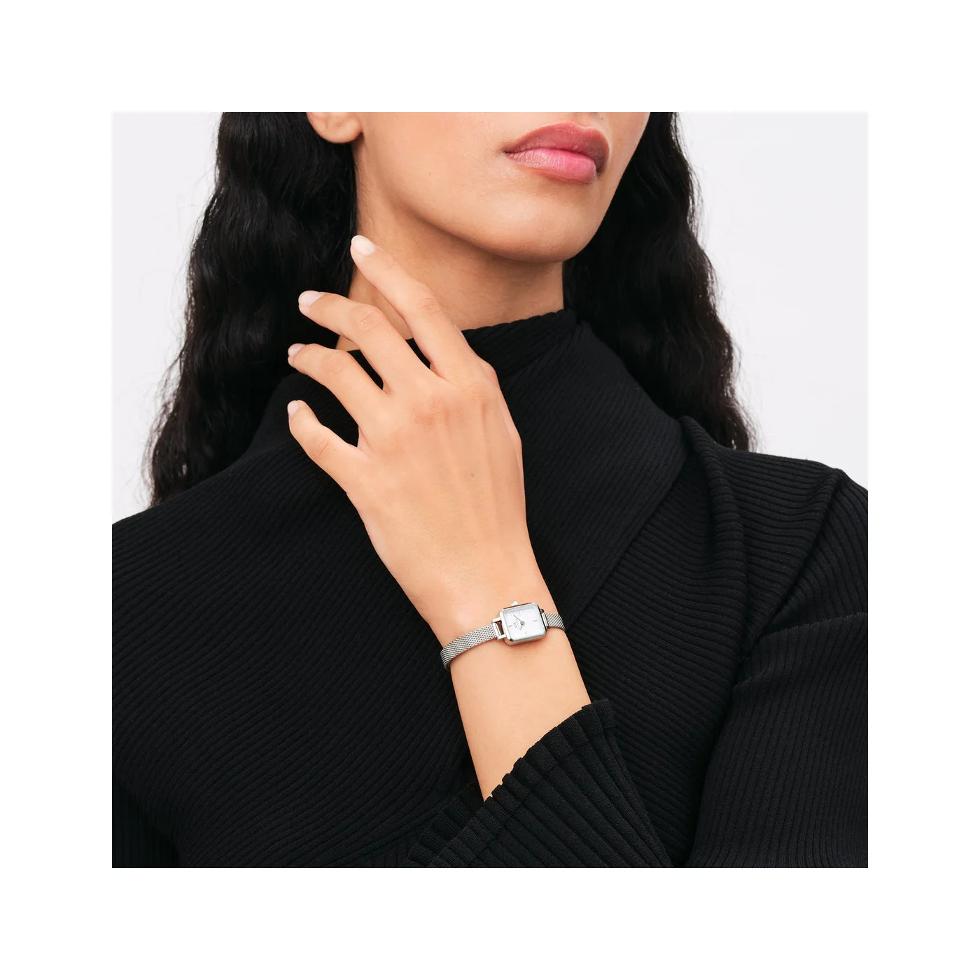 Daniel Wellington Quadro Mini Silver Watch DW00100726 - Image 2