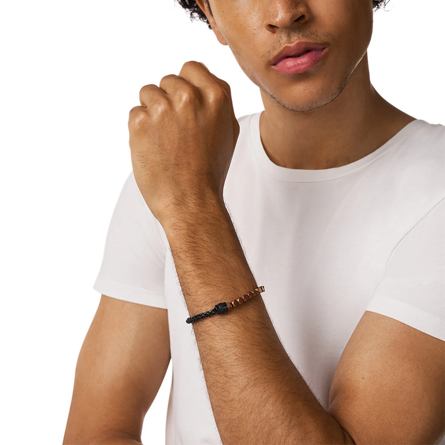 Diesel Font Stainless Steel Bracelet DX1648931 - Image 2