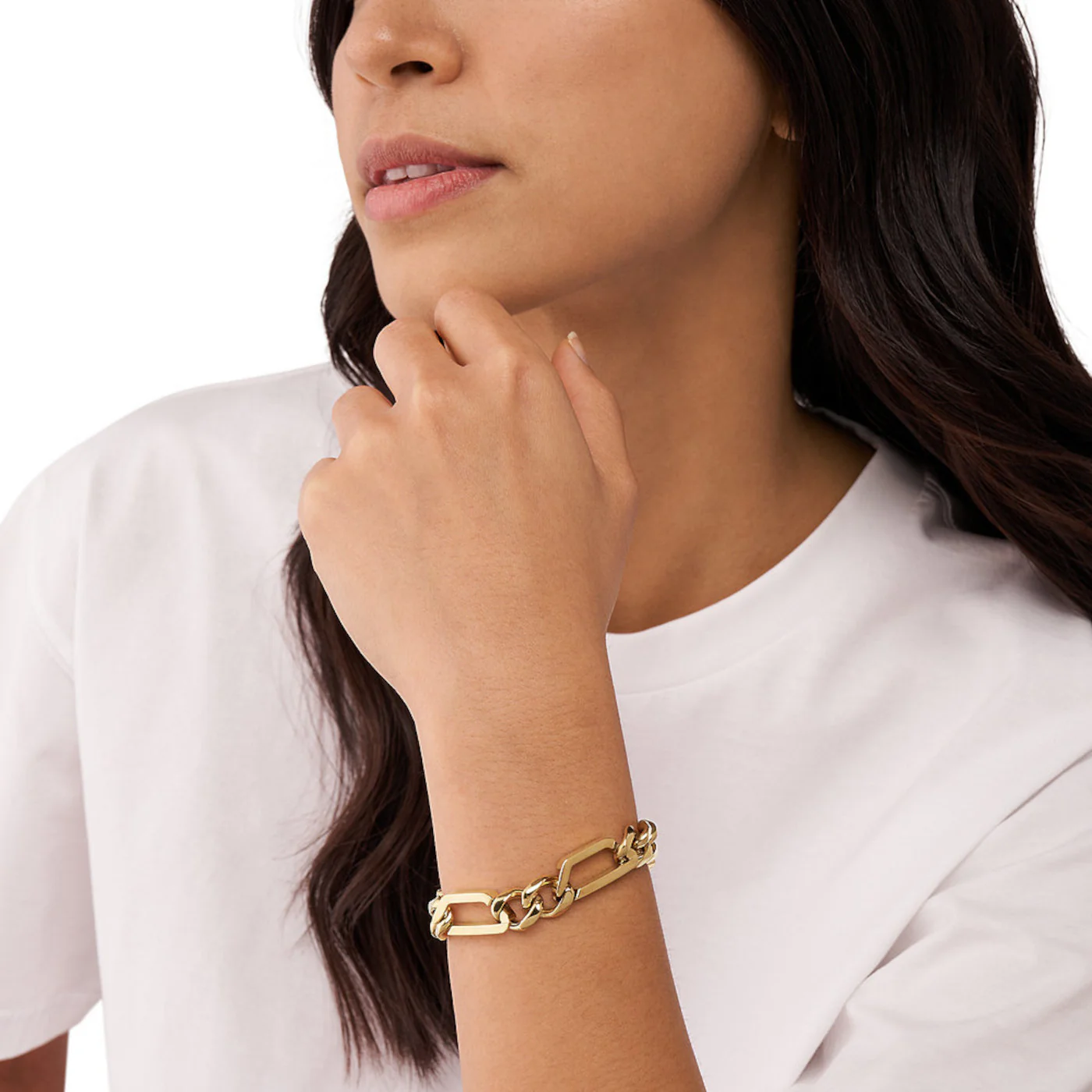 Diesel Gold Bracelet DX1471710 - Image 3