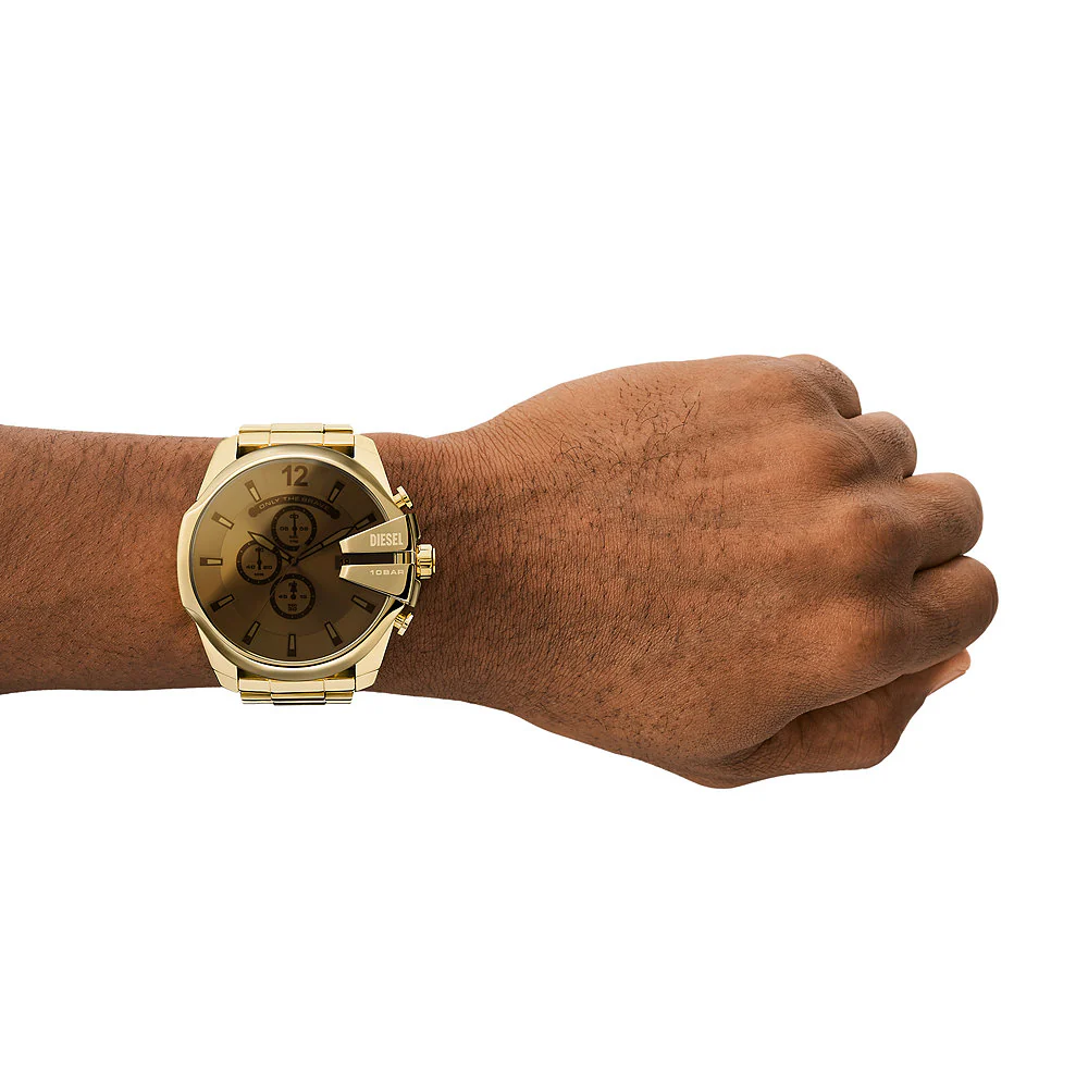 Diesel Mega Chief Gold Watch DZ4662 - Image 2