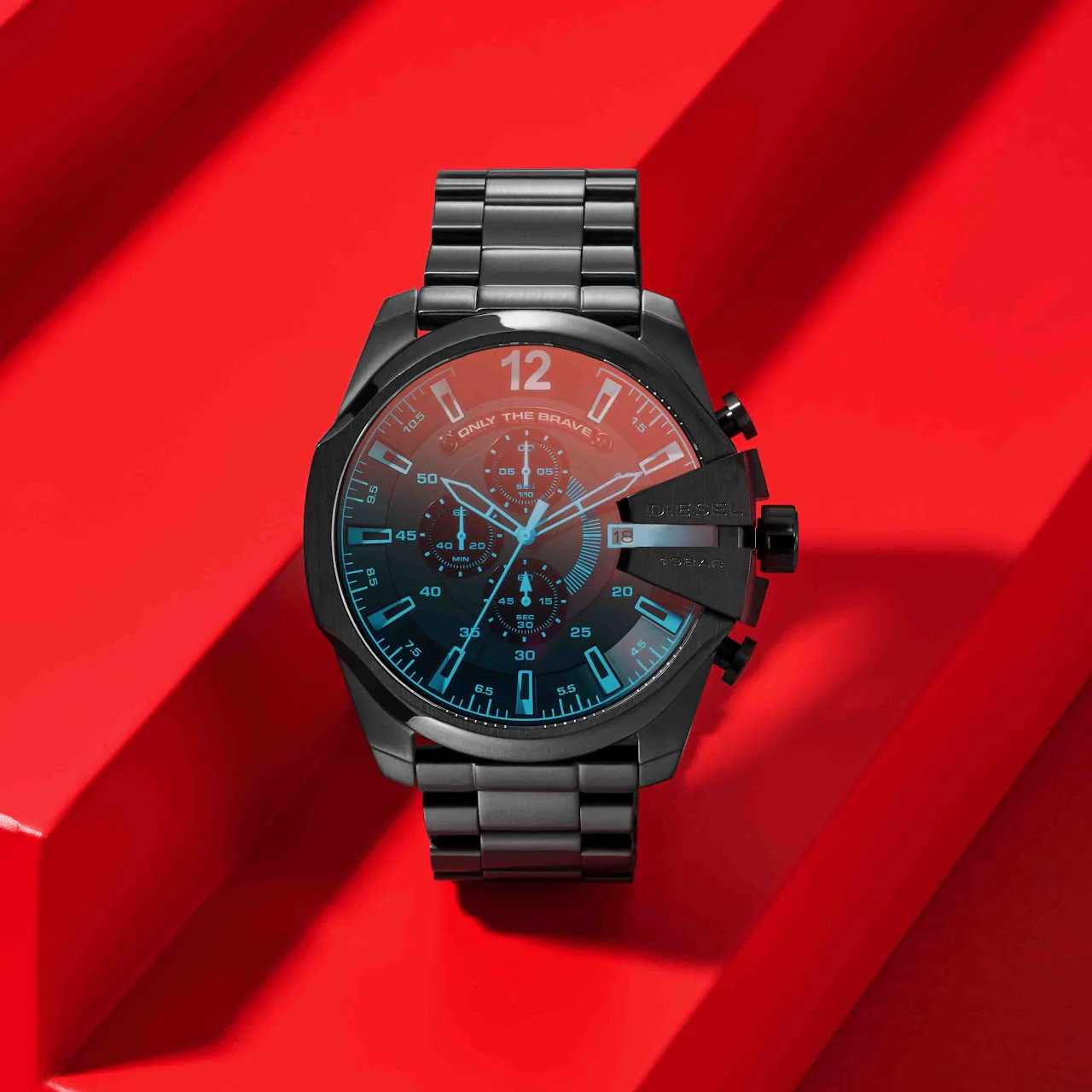 Diesel Mega Chief Grey Watch DZ4318 - Image 3