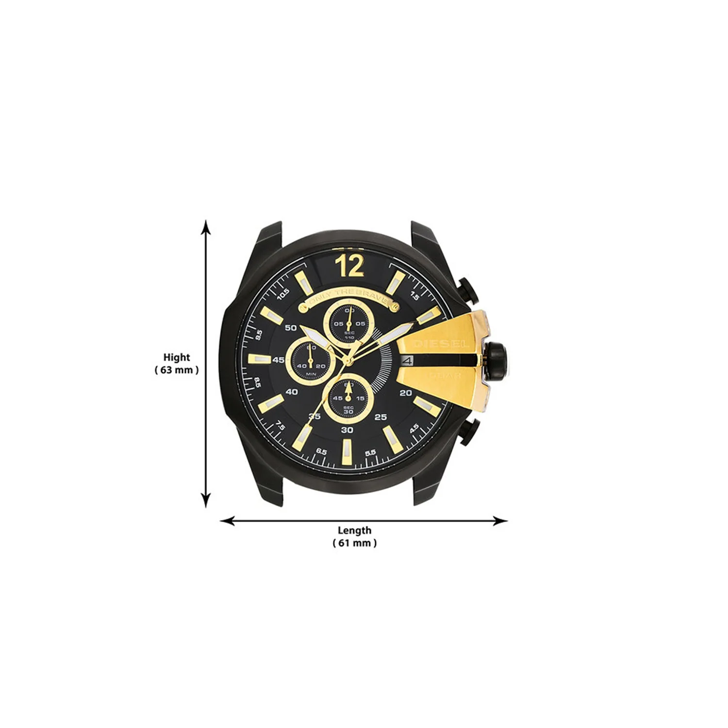Diesel Mega Chief Men's Watch DZ4338 - Image 9