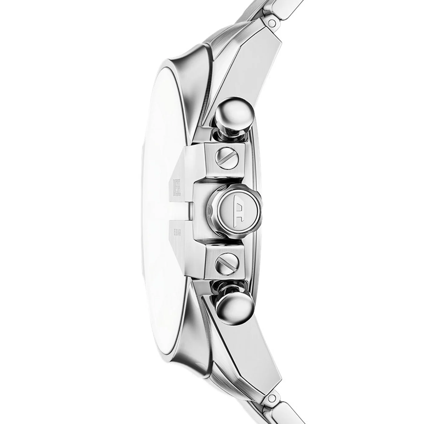 Diesel Mega Chief Slim Round Gold Dial Watch DZ4702 - Image 5
