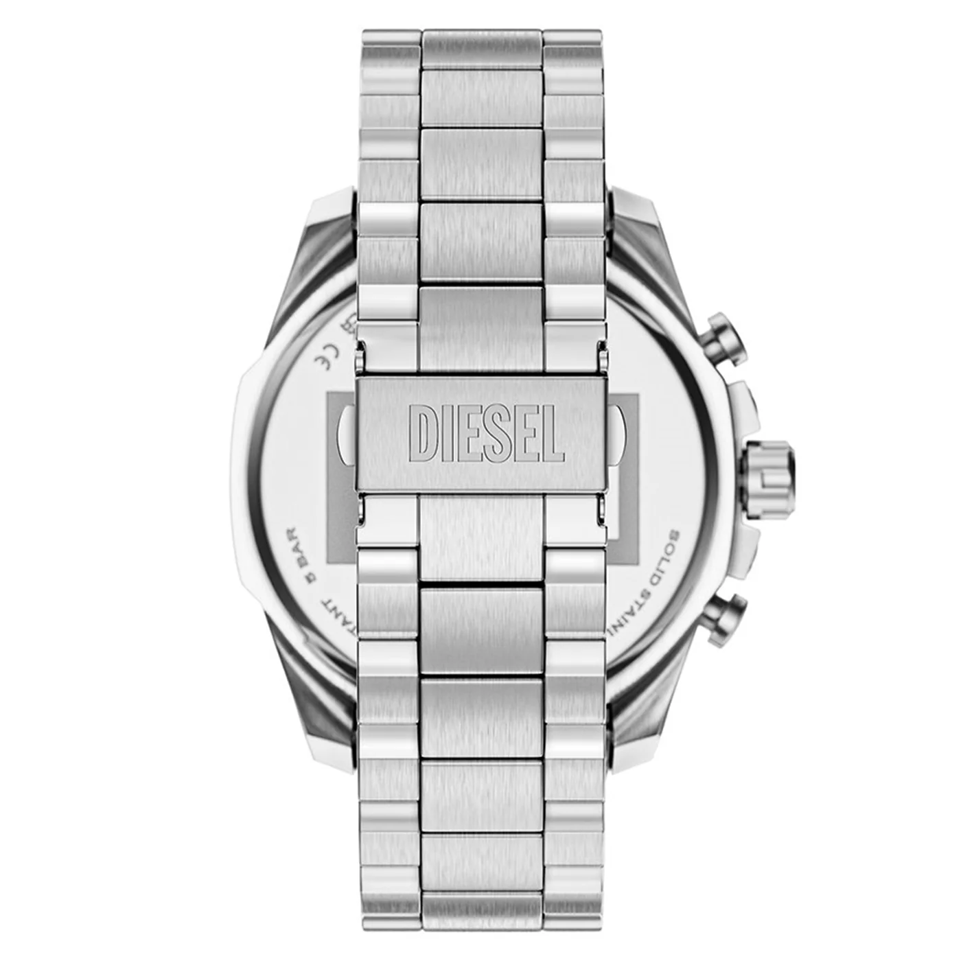 Diesel Mega Chief Slim Round Gold Dial Watch DZ4702 - Image 7