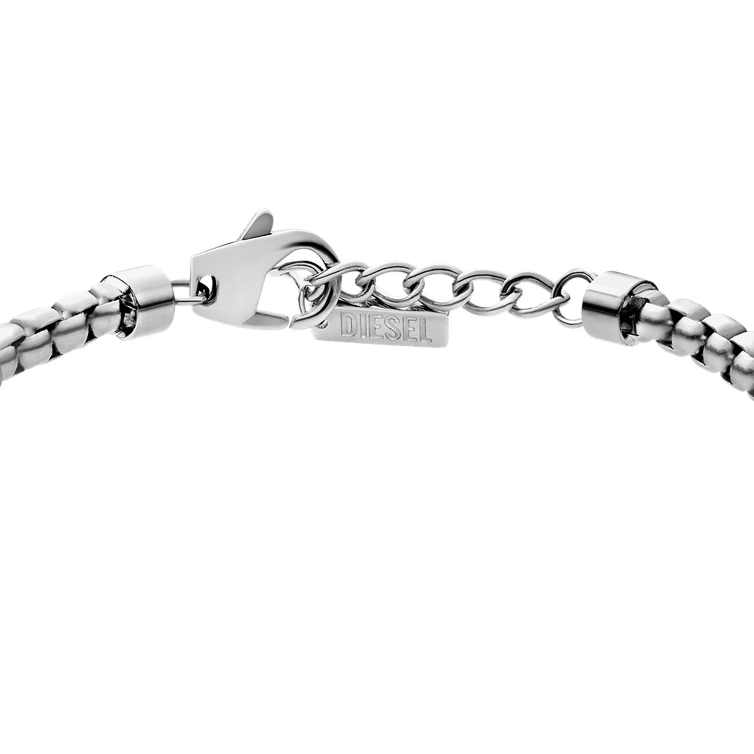 Diesel Metamorph Silver Stainless Steel Bracelet DX1633040 - Image 4