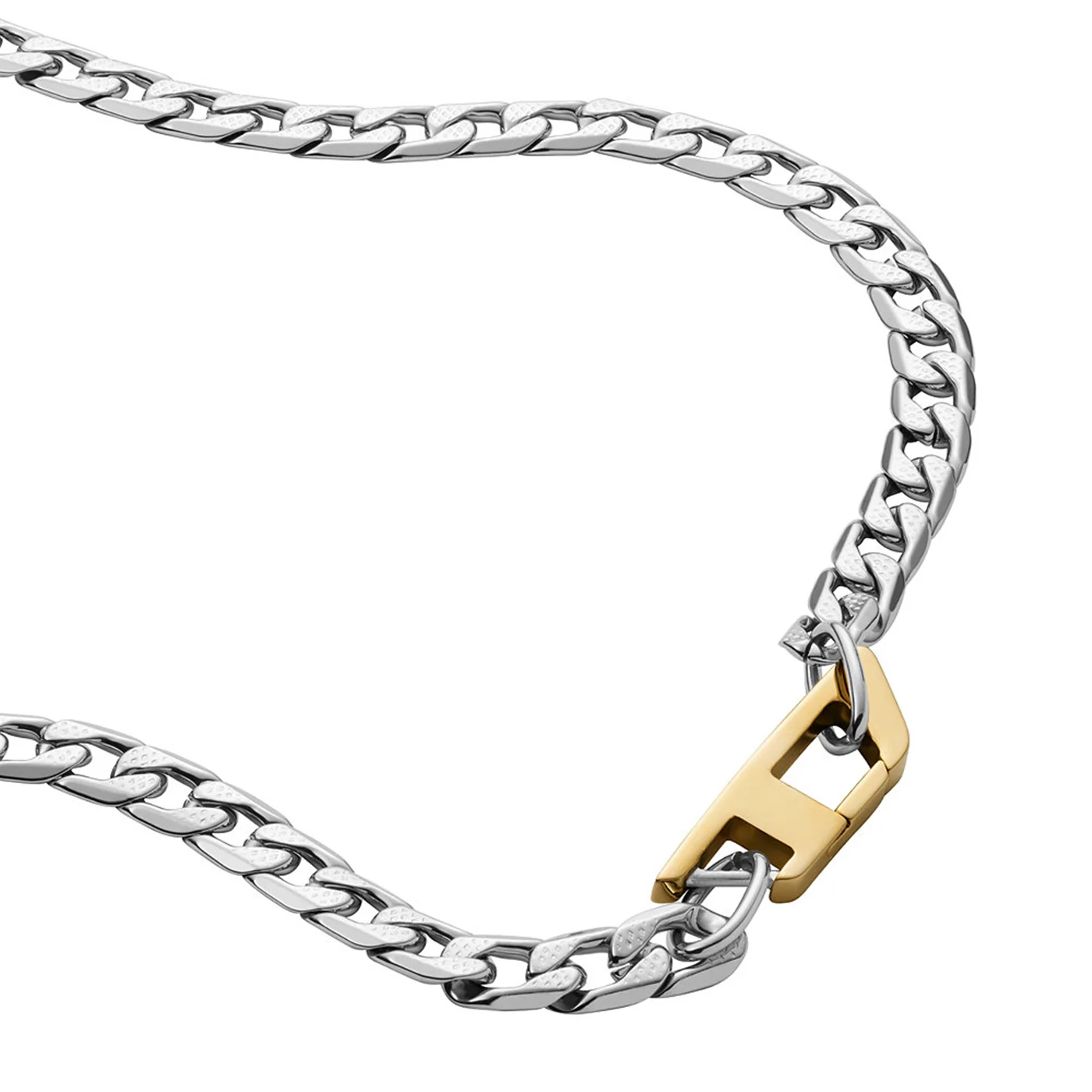 Diesel Silver Necklace DX1343040 - Image 3