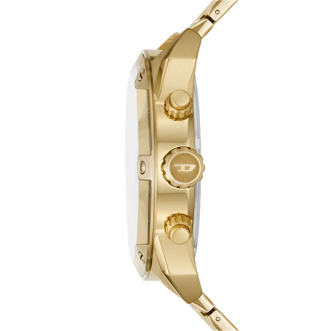 Diesel Spiked Gold Watch DZ4608 - Image 4