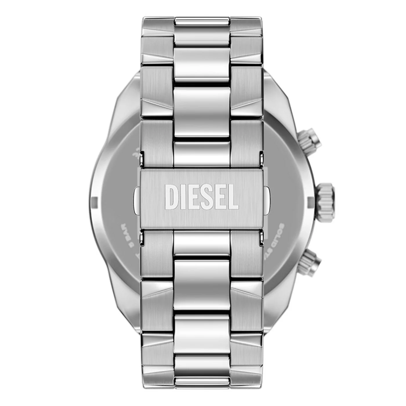 Diesel Spiked Round Black Dial Watch DZ4709 - Image 6