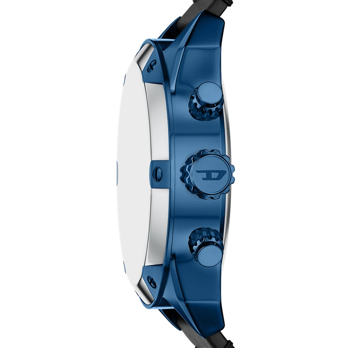 Diesel Spiked Round Dark Blue Dial Watch DZ4703 - Image 6