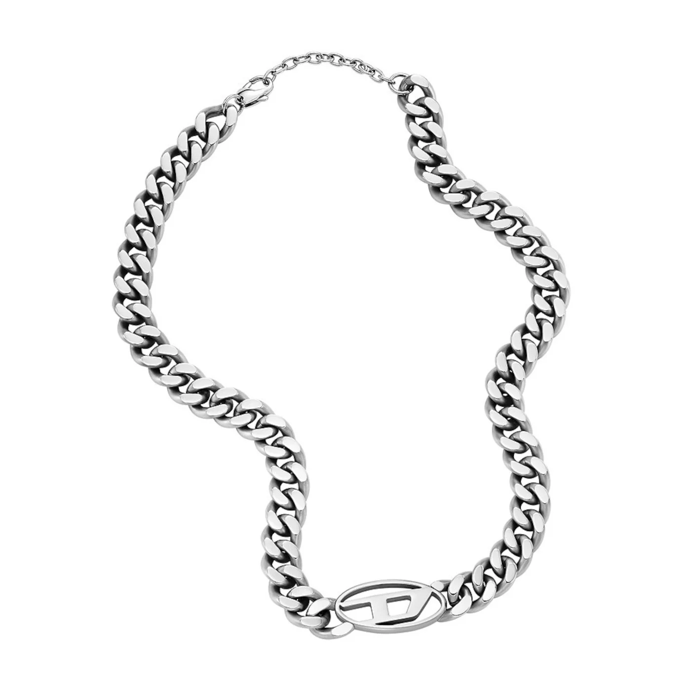 Diesel Steel Silver Necklace DX1433040 - Image 2