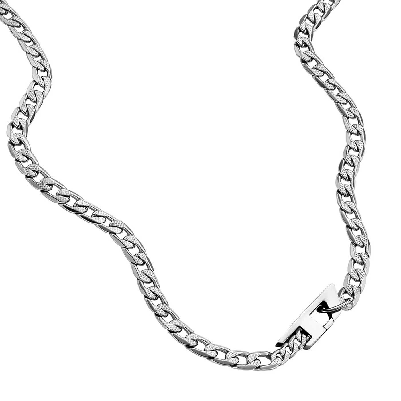 Diesel Steel Silver Necklace DX1497040 - Image 2