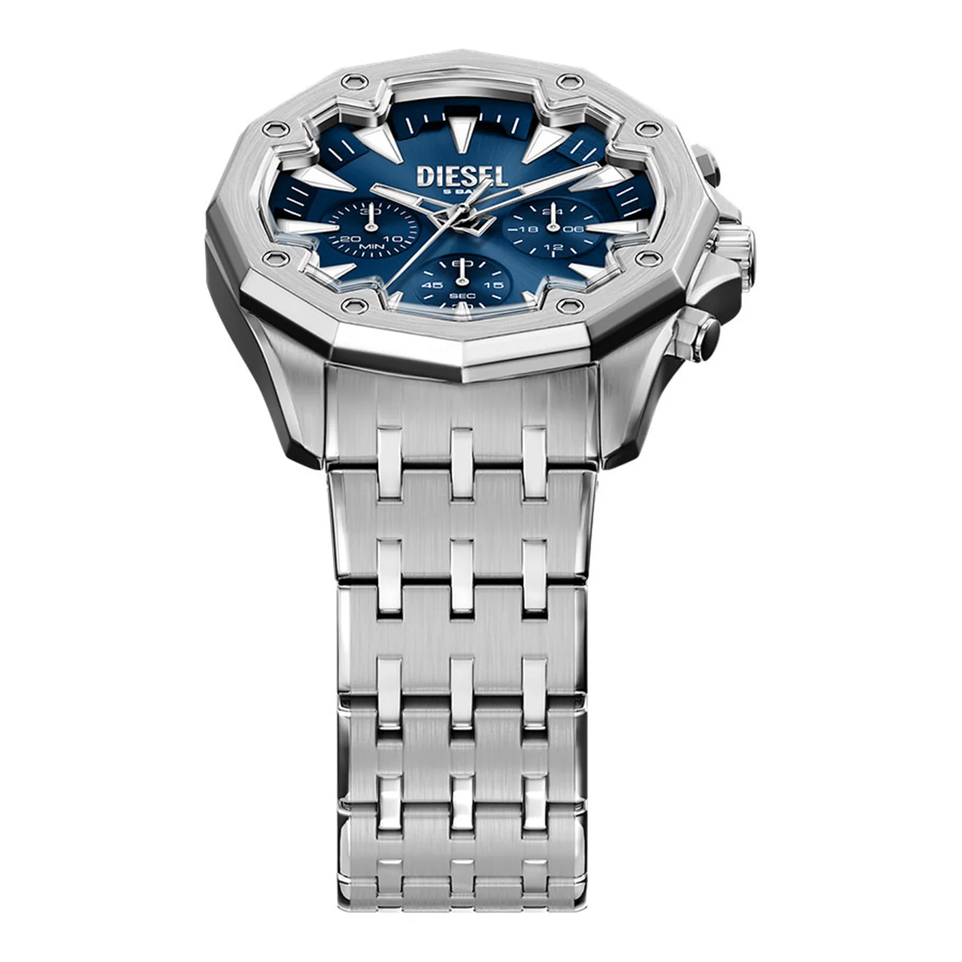 Diesel Stinger Round Blue Dial Watch DZ4706 - Image 4