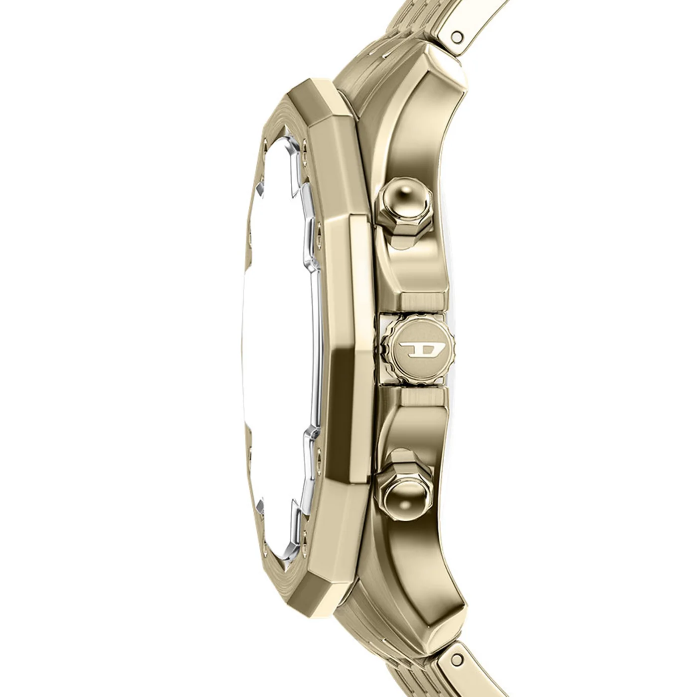 Diesel Stinger Round Gold Dial Watch DZ4707 - Image 5