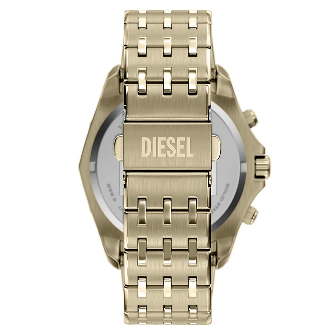 Diesel Stinger Round Gold Dial Watch DZ4707 - Image 8