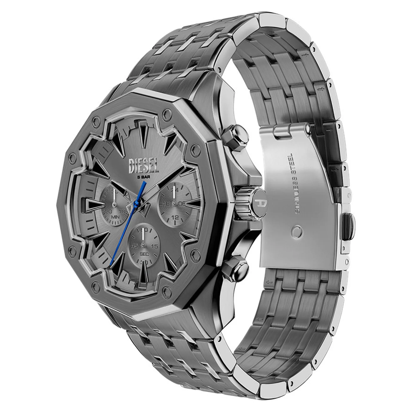 Diesel Stinger Round Grey Dial Watch DZ4708 - Image 2