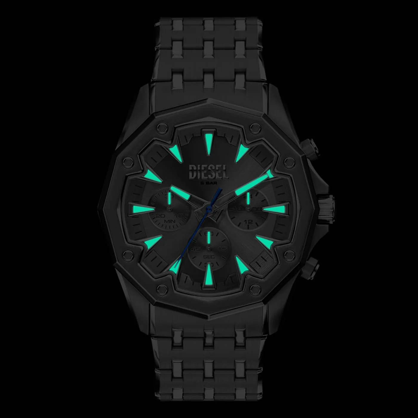 Diesel Stinger Round Grey Dial Watch DZ4708 - Image 6