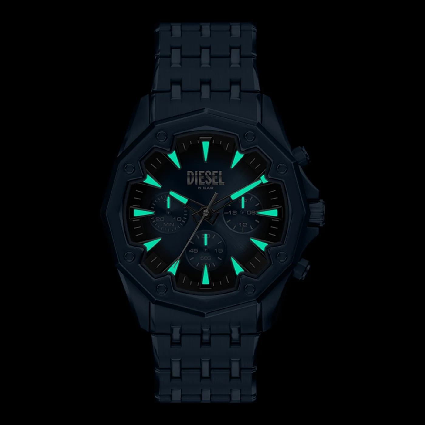 Diesel Stinger Round Multi-coloured Dial Watch DZ4705 - Image 6