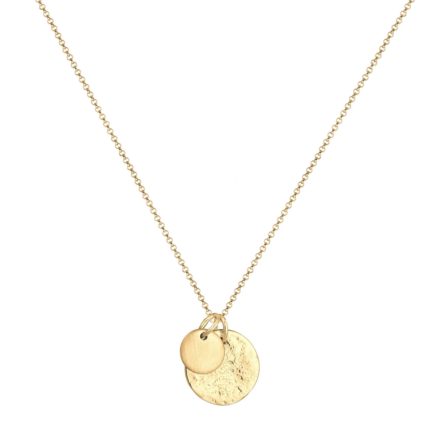 Elli 925 Sterling Silver Coin Necklace 2004-BF-0007736-001 - Image 2