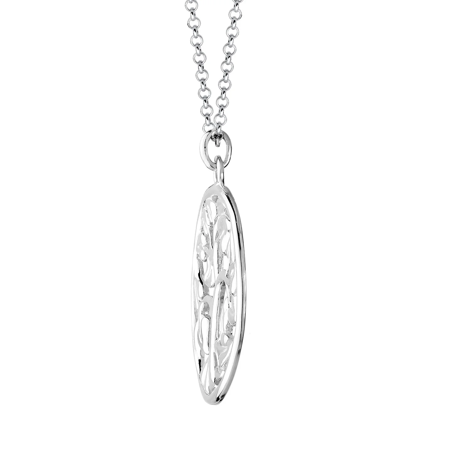 Elli 925 Sterling Silver Coin Necklace 2004-BF-0008287-001 - Image 4