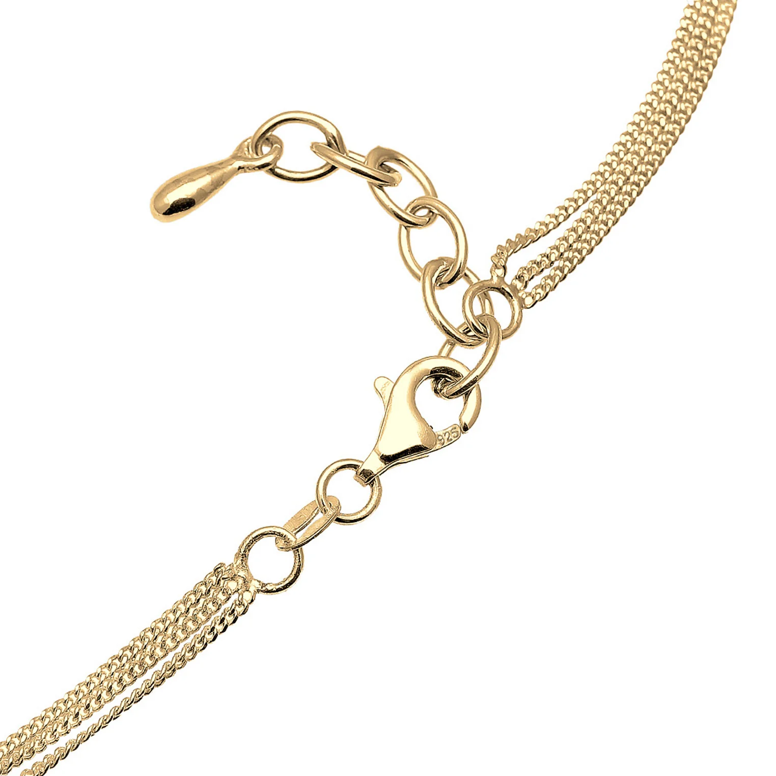 Elli 925 Sterling Silver Layered Choker 2004-BF-0007652-001 - Image 4