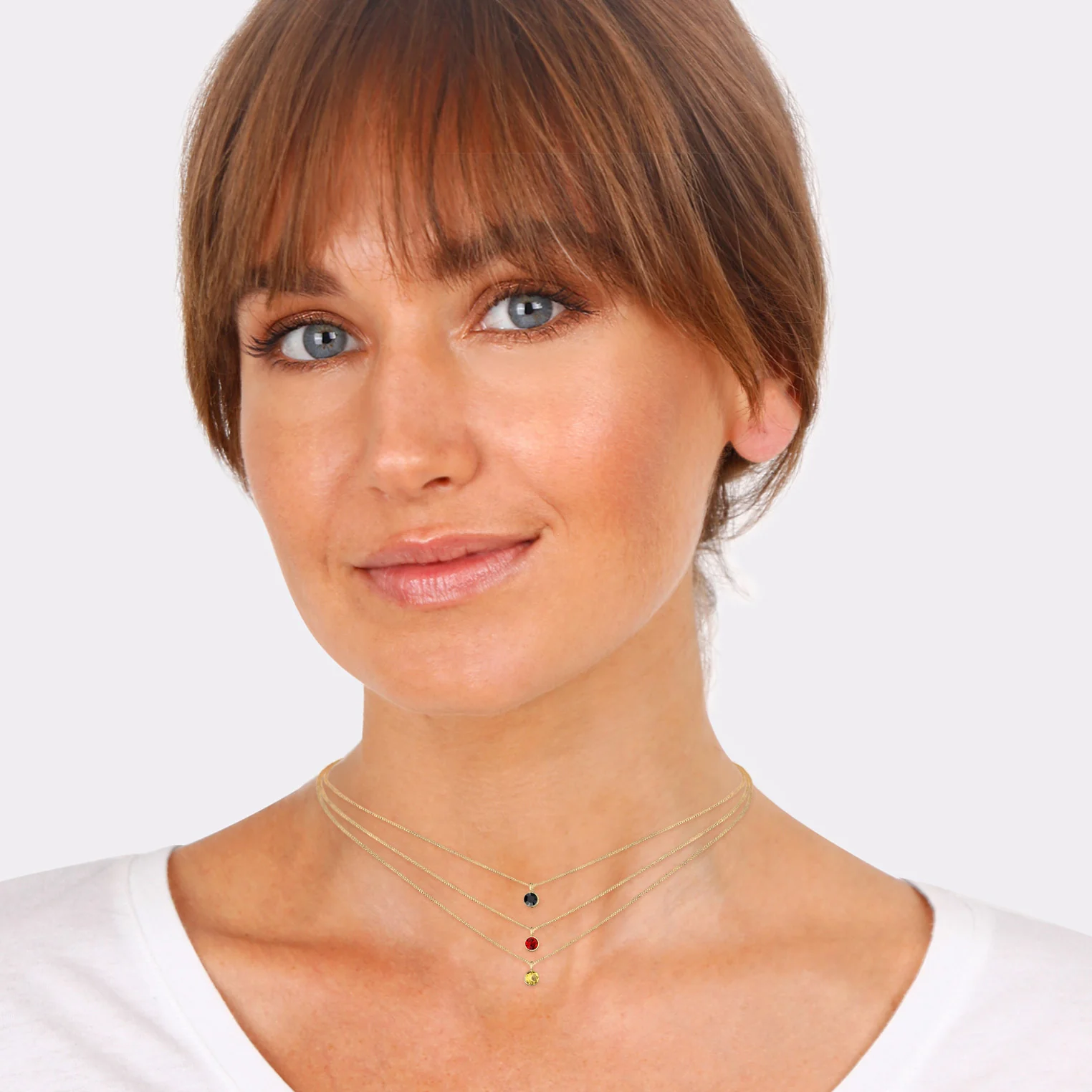 Elli 925 Sterling Silver Layered Choker 2004-BF-0007652-001 - Image 5