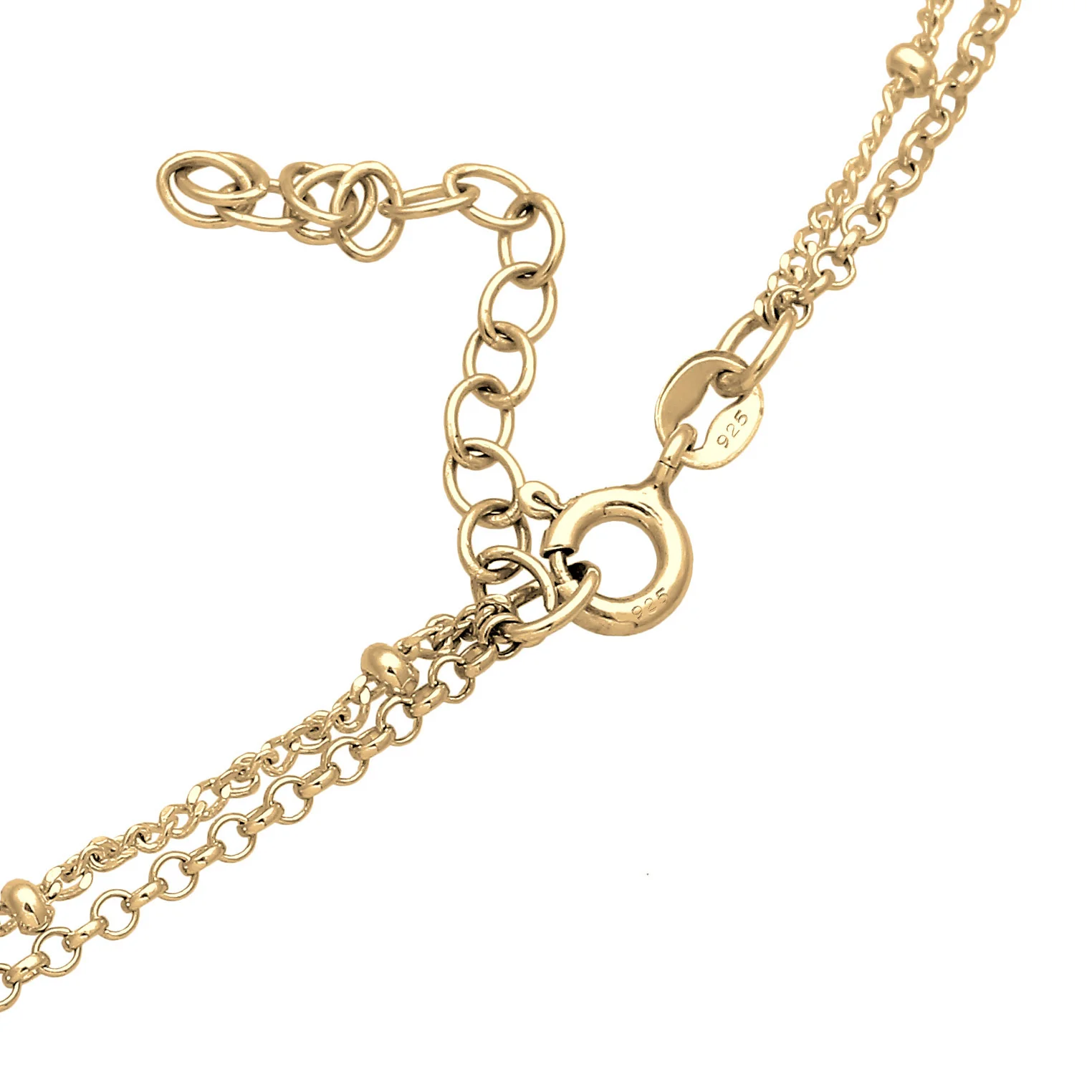 Elli 925 Sterling Silver Layered Choker 2004-BF-0007753-001 - Image 4
