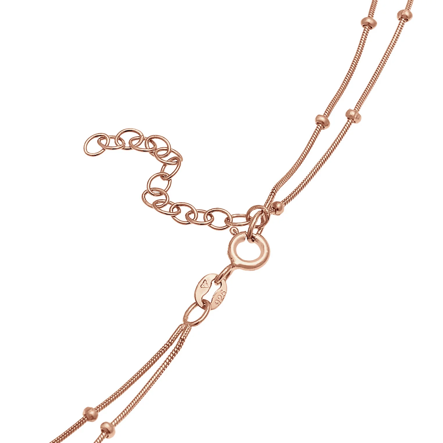 Elli 925 Sterling Silver Layered Choker 2004-BF-0008089-001 - Image 4