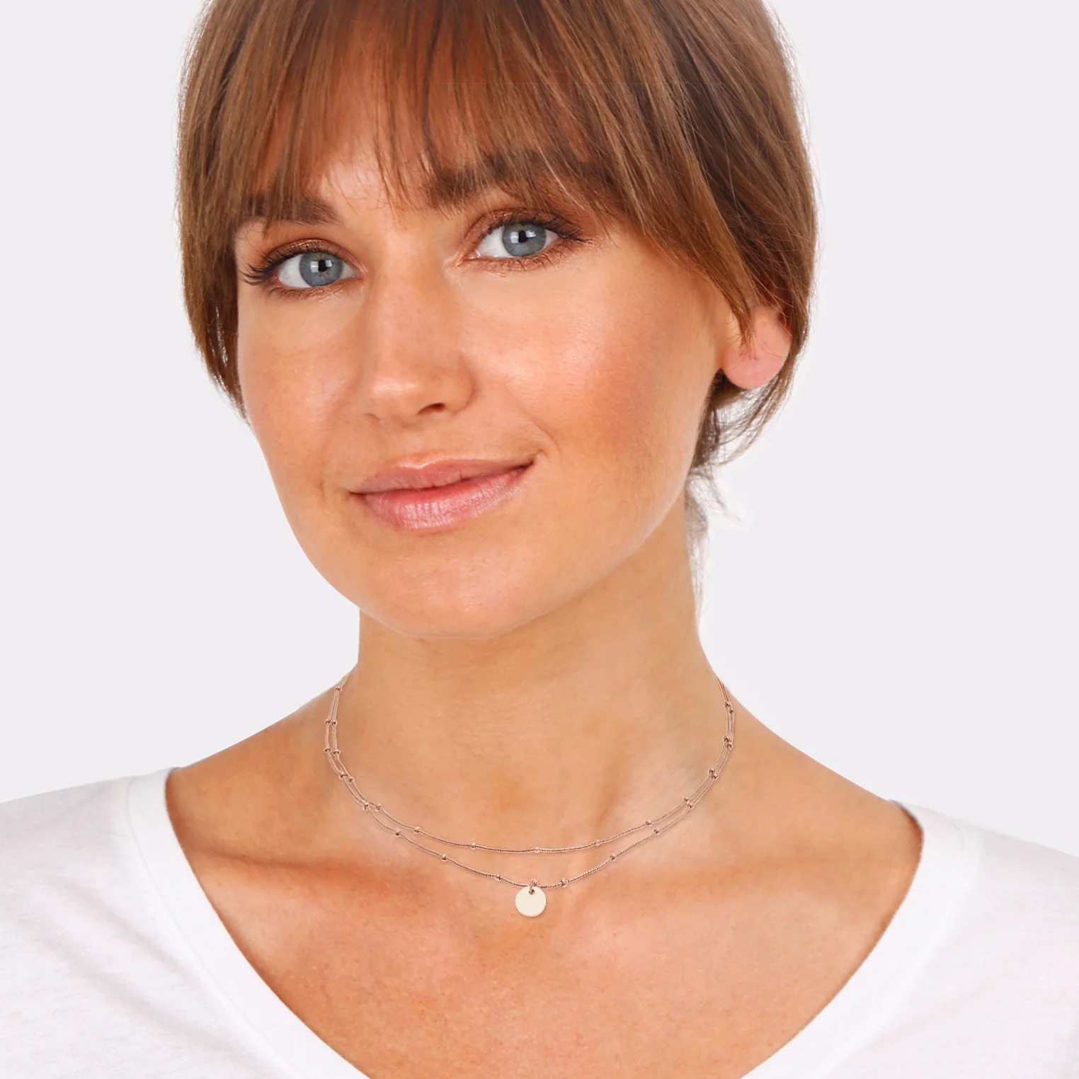 Elli 925 Sterling Silver Layered Choker 2004-BF-0008089-001 - Image 5