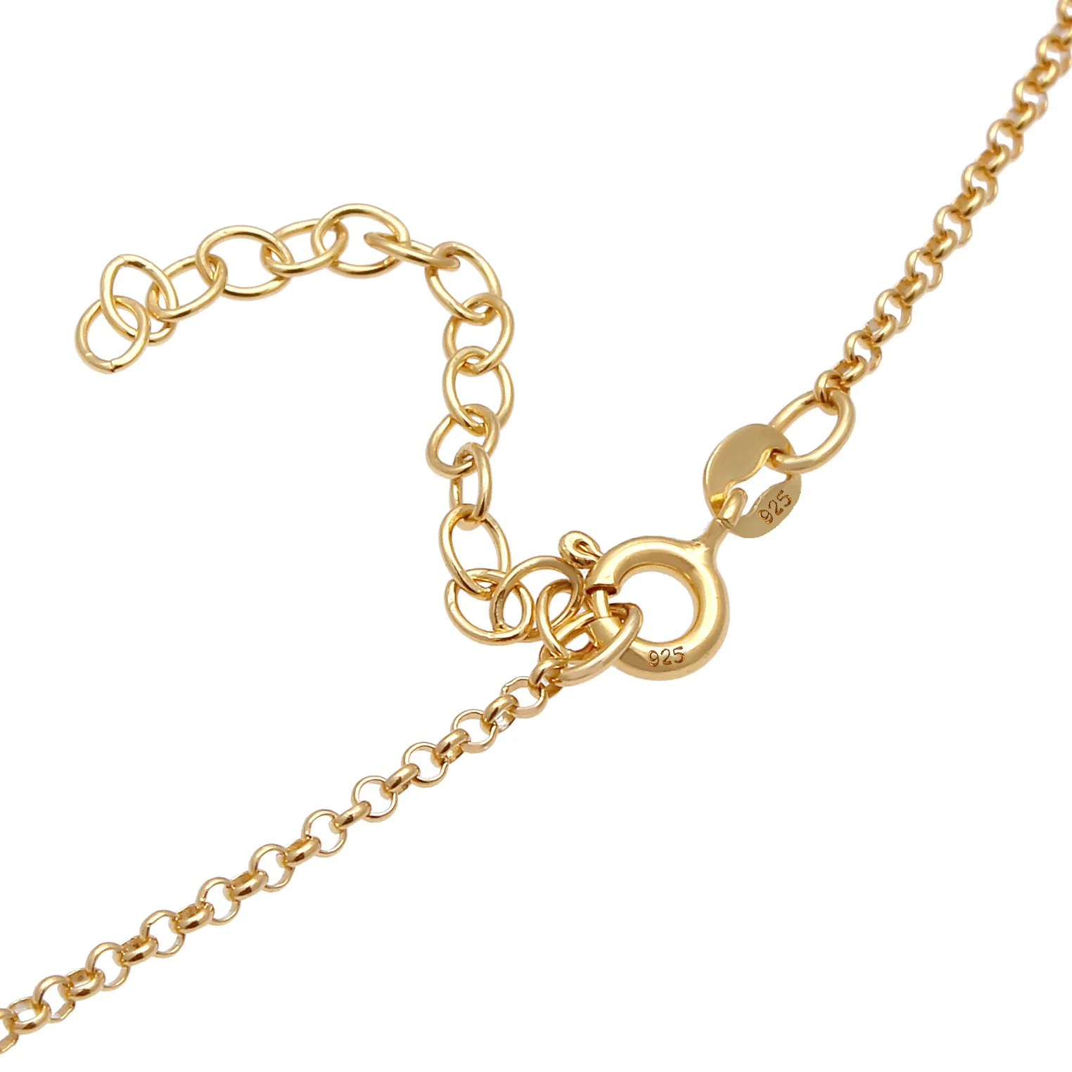 Elli 925 Sterling Silver Layered Choker with Coin 2004-BF-0007784-001 - Image 3