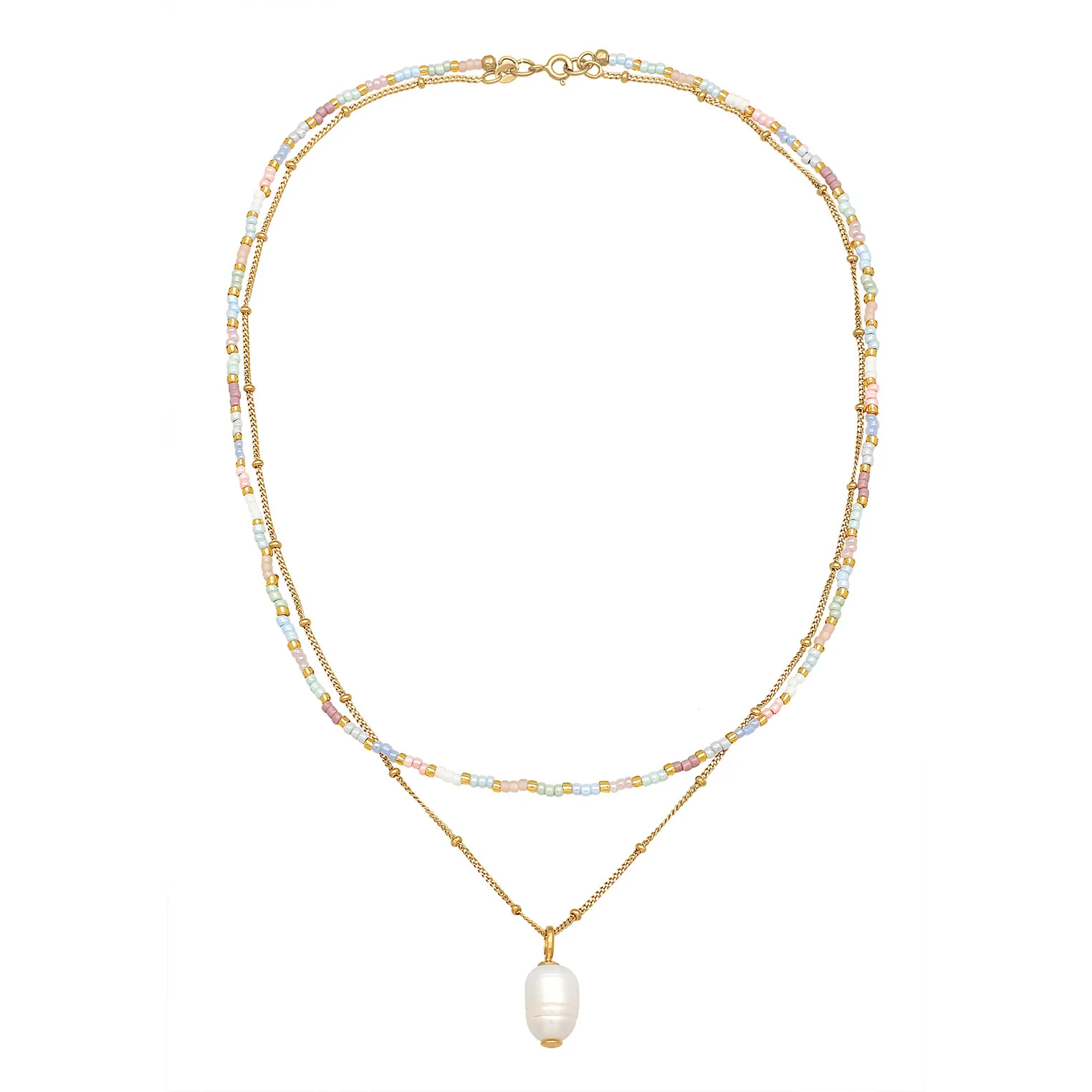 Elli 925 Sterling Silver Layered with Pearl 2004-BF-0008209-001 - Image 3