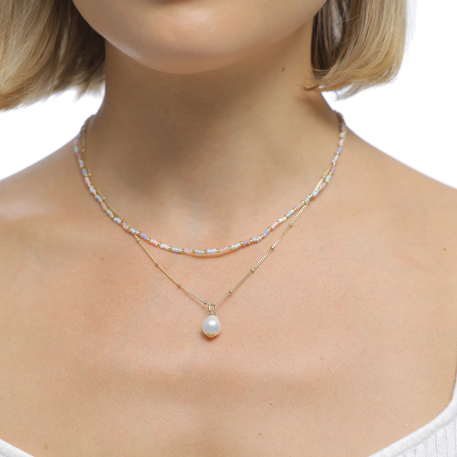 Elli 925 Sterling Silver Layered with Pearl 2004-BF-0008209-001 - Image 5