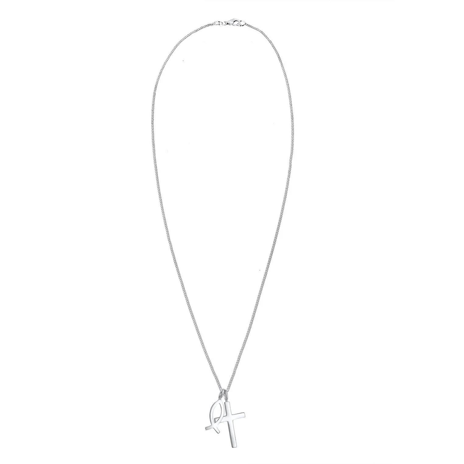 Elli 925 Sterling Silver Link Chain Necklace 2004-BF-0007705-002 - Image 3